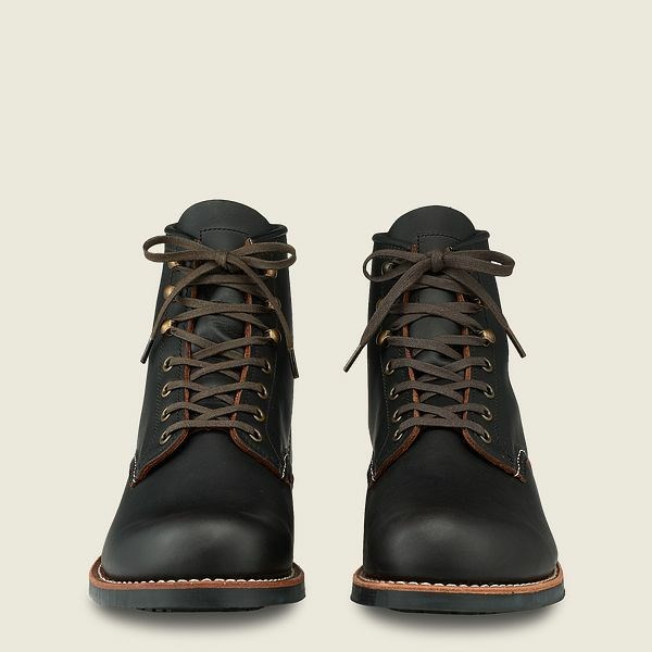 Men's Red Wing Blacksmith 6-Inch Boot Heritage Boots Black | IL482OBFG