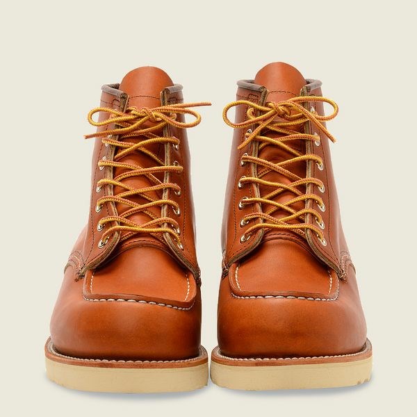Men's Red Wing Classic Moc 6-inch boot Heritage Boots Brown | IL375VEXW