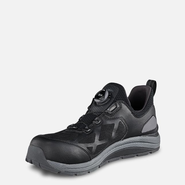 Men's Red Wing Cooltech™ Athletics Athletic Safety Shoes Black | IL819IGQH