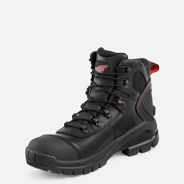 Men's Red Wing Crv™ 6-inch Waterproof Safety Shoes Black | IL205YKGE