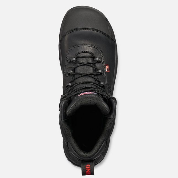 Men's Red Wing Crv™ 6-inch Waterproof Safety Shoes Black | IL205YKGE