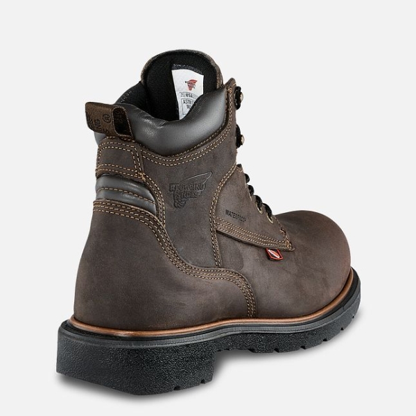 Men's Red Wing Dynaforce® 6-inch Insulated, Waterproof Work Boots Brown | IL198IXRW