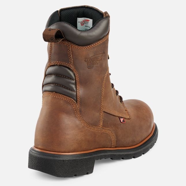 Men's Red Wing Dynaforce® 8-inch Work Boots Brown | IL076TRIP