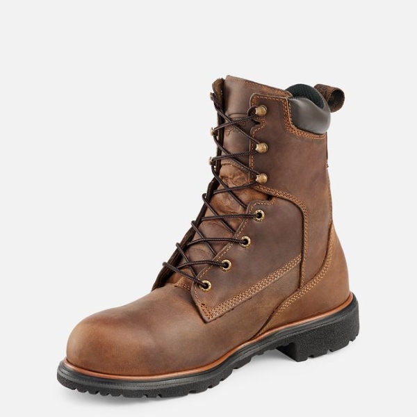 Men's Red Wing Dynaforce® 8-inch Work Boots Brown | IL076TRIP