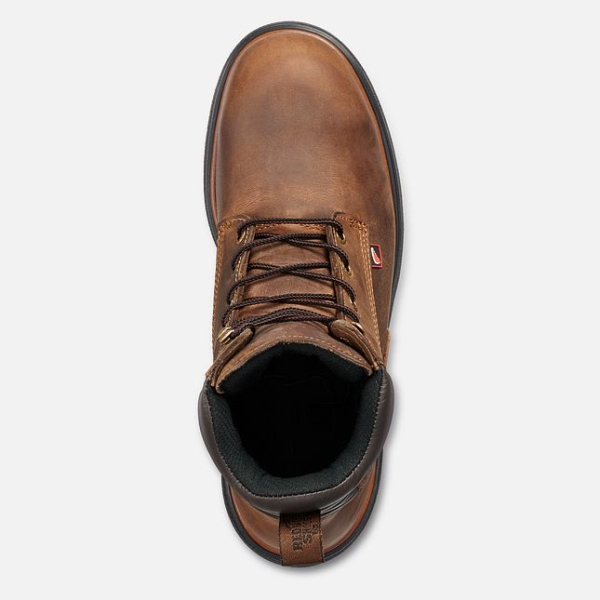 Men's Red Wing Dynaforce® 8-inch Work Boots Brown | IL076TRIP