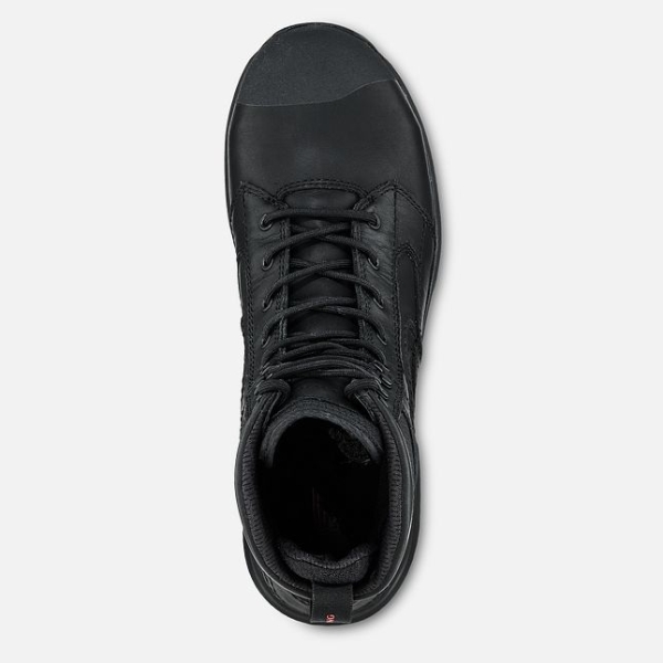 Men's Red Wing Exos Lite 8-inch, CSA Waterproof Shoes Black | IL136TXHR