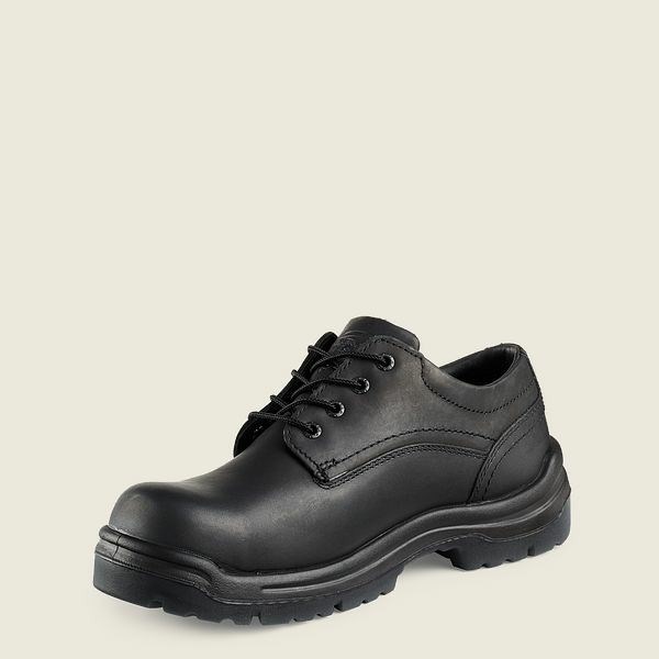 Men's Red Wing King Toe Safety Toe Oxford Safety Toe Boots Black | IL034LQBY