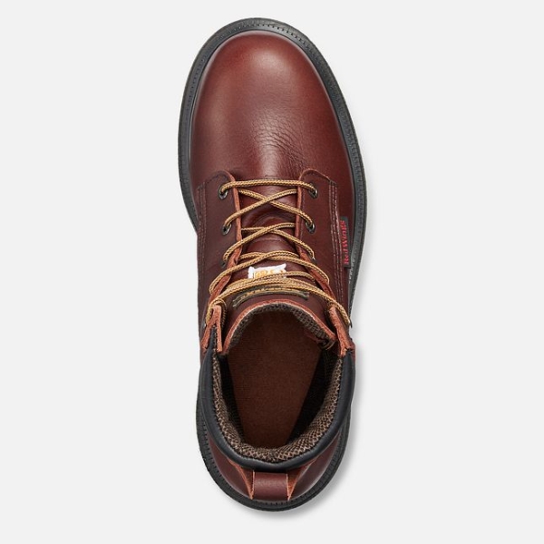 Men's Red Wing Supersole® 2.0 6-inch CSA Waterproof Shoes Brown | IL109ZSYX