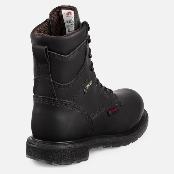 Men's Red Wing Supersole® 2.0 8-inch Insulated, Waterproof CSA Safety Shoes Black | IL160NHZW