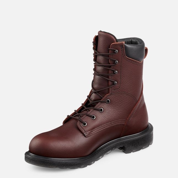 Men's Red Wing Supersole® 2.0 8-inch Work Boots Brown | IL581RFEC