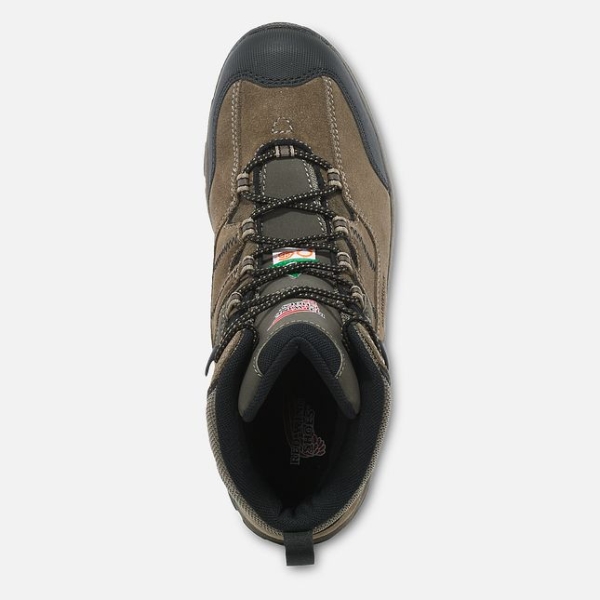 Men's Red Wing Truhiker 6-inch CSA Hiker Waterproof Shoes Grey | IL386UNQW
