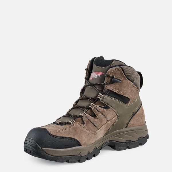 Men's Red Wing Truhiker 6-inch Hiker Waterproof Shoes Grey | IL065AGXC