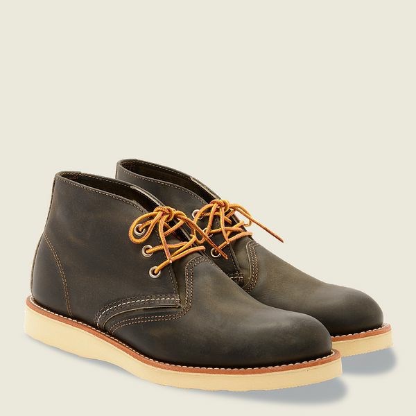 Men's Red Wing Work Chukka Chukka Heritage Boots Grey | IL524GZLM