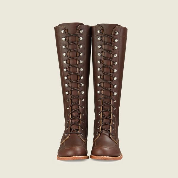 Women's Red Wing Gloria Tall Boot Heritage Boots Brown | IL498ILYZ