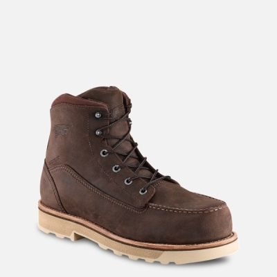 Men's Red Wing Traction Tred Lite Traction Tred Lite 6-inch Work Boots Brown | IL703JFZX