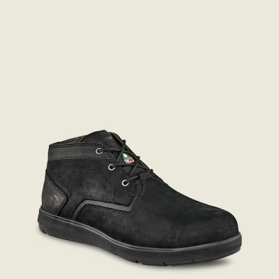 Men's Red Wing Zero-G Lite CSA Chukka Work Shoes Black | IL320ZYVG