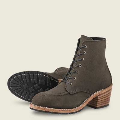 Women's Red Wing Clara Heeled Boot Heritage Boots Grey | IL463CEZF
